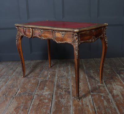 Louis XV Style Kingwood & Ormolu Bureau Plat by Simon Loscertales