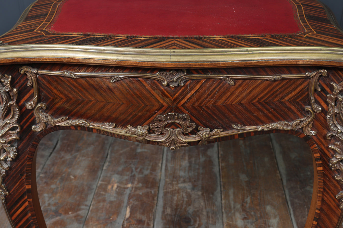 Louis XV Style Kingwood & Ormolu Bureau Plat by Simon Loscertales