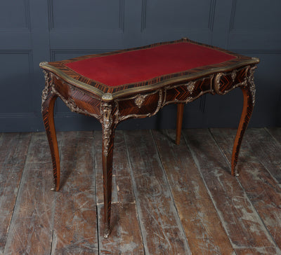 Louis XV Style Kingwood & Ormolu Bureau Plat by Simon Loscertales