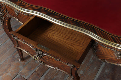 Louis XV Style Kingwood & Ormolu Bureau Plat by Simon Loscertales