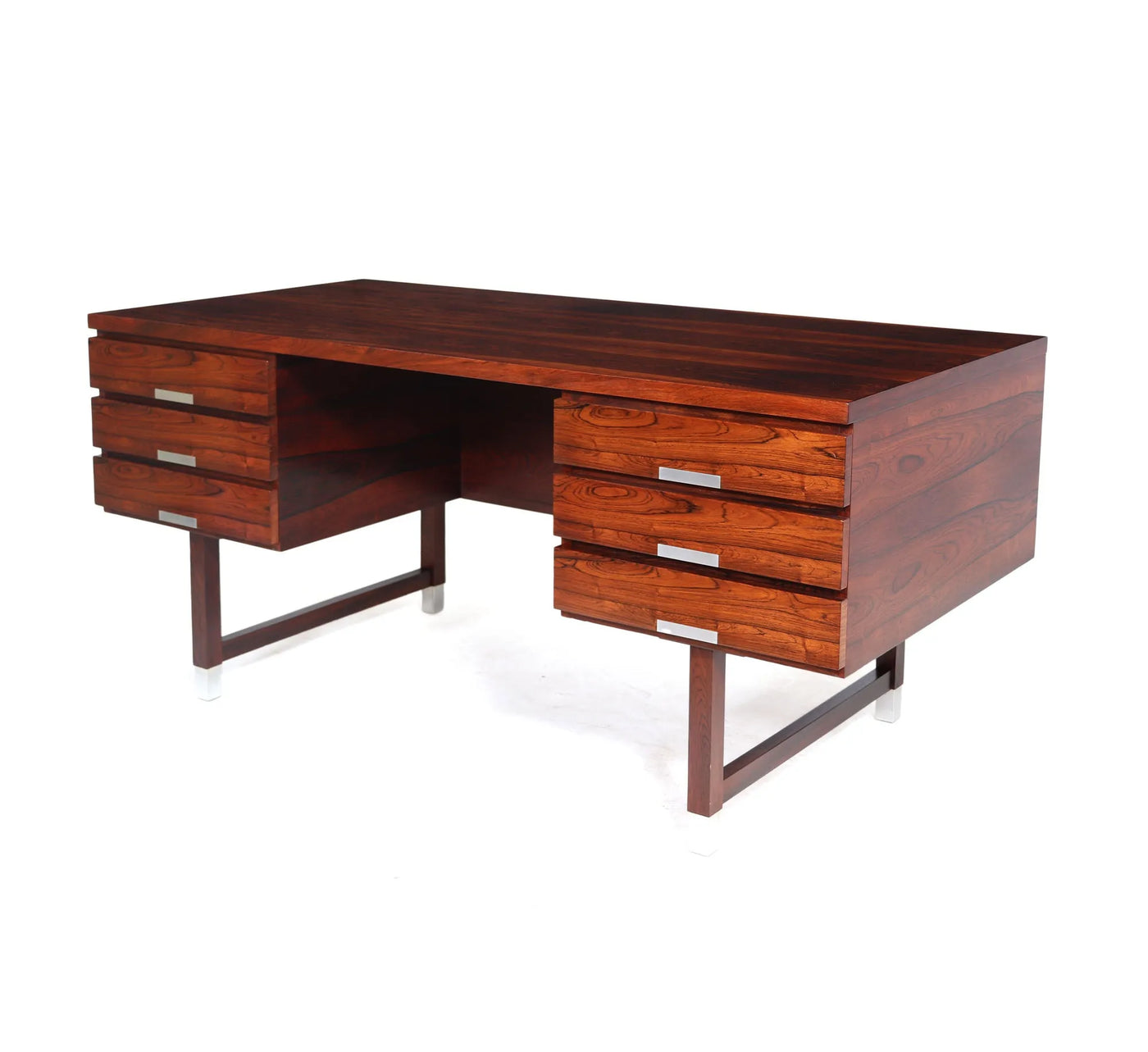 MID CENTURY DESK DANISH EP401 BY EIGIL PEDERSEN C1960