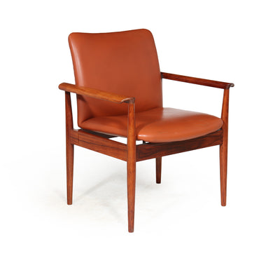 Mid Century Danish Desk Chair 209 by Finn Juhl for Cado