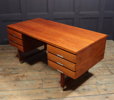 Mid Century Danish Desk EP401 in Teak room