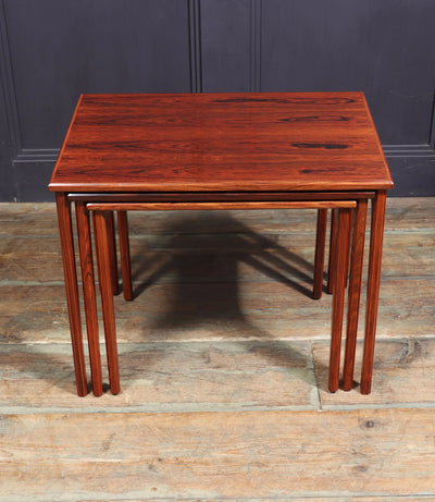 Mid Century Danish Rosewood Nest of Tables