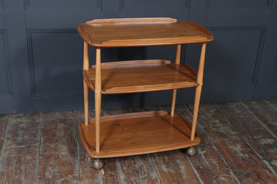Mid-Century Ercol Trolley in Light Elm