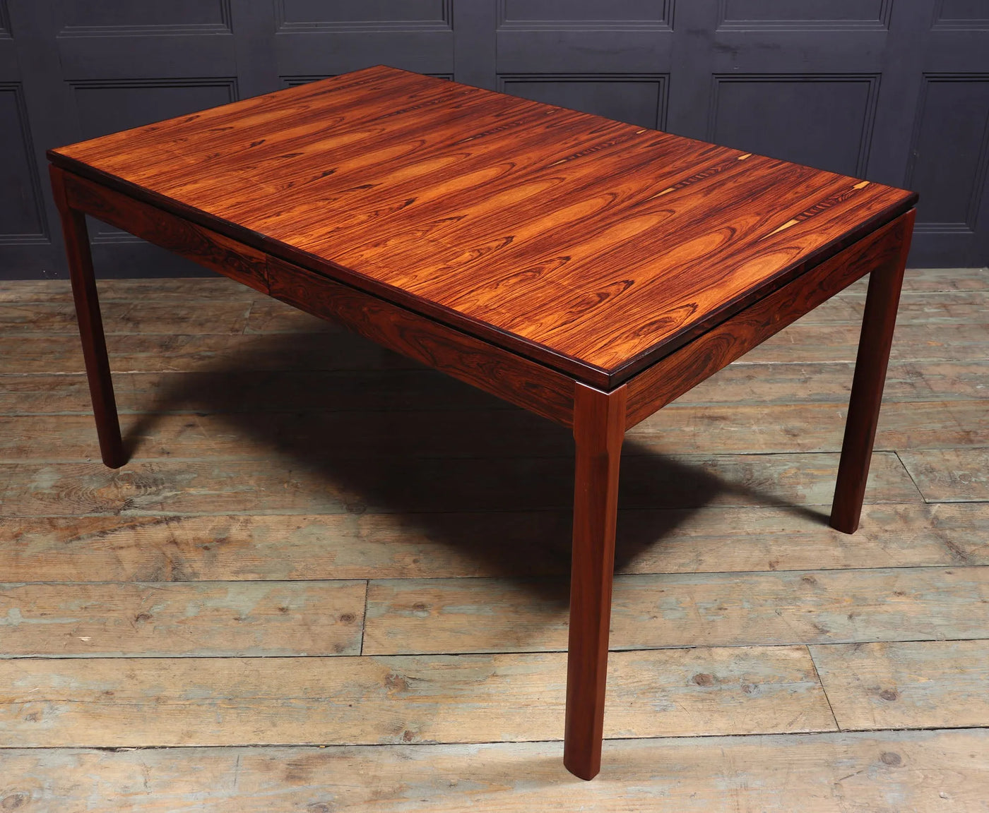 Mid Century Rosewood Dining Table by Bruksbo room