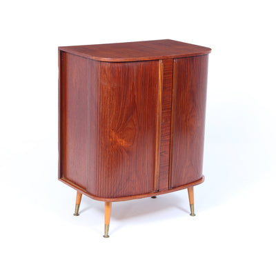 Mid-Century Teak Cocktail Cabinet
