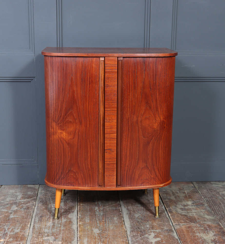 Mid-Century Teak Cocktail Cabinet