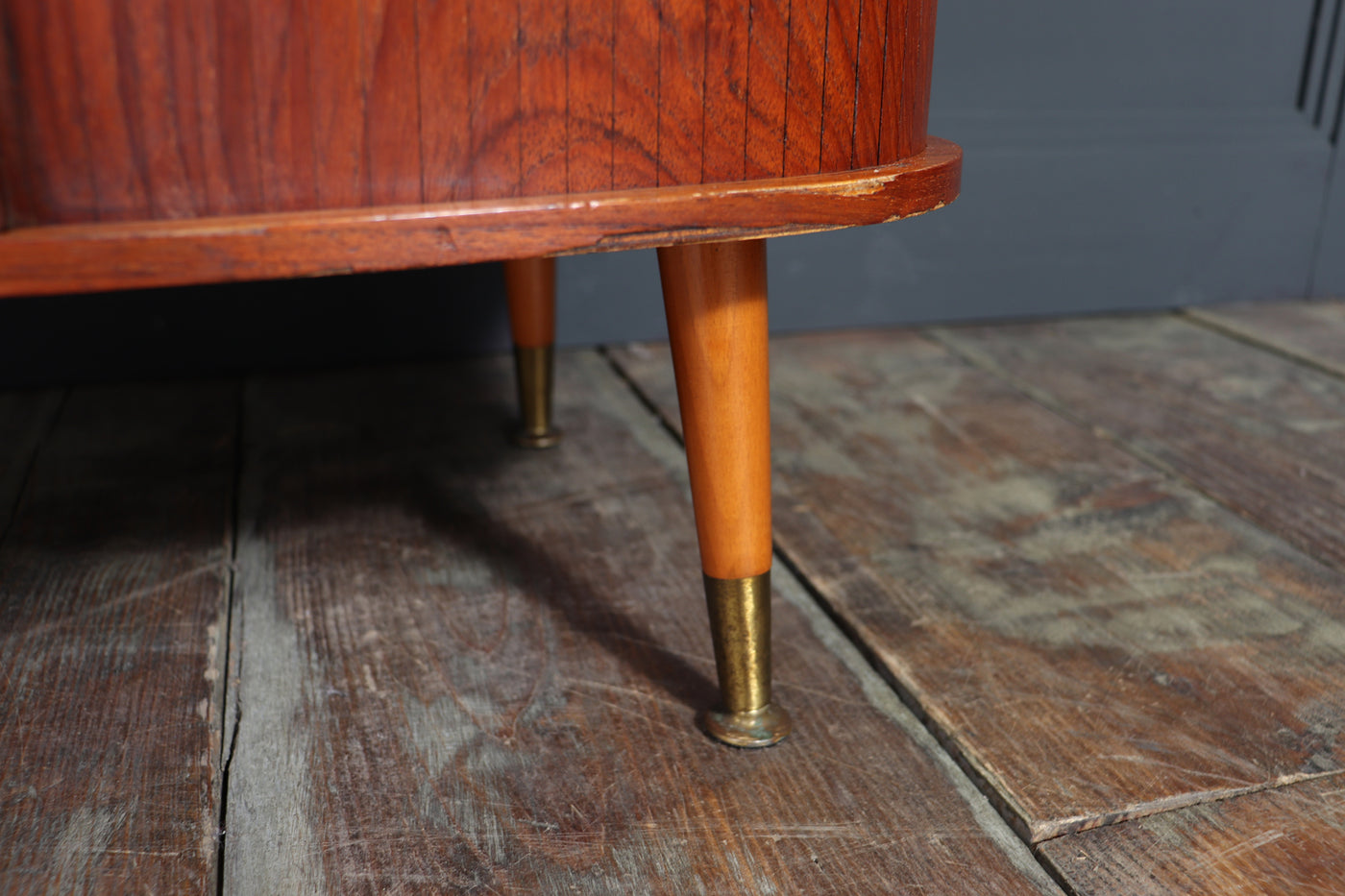 Mid-Century Teak Cocktail Cabinet