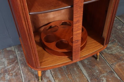 Mid-Century Teak Cocktail Cabinet