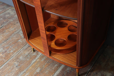 Mid-Century Teak Cocktail Cabinet