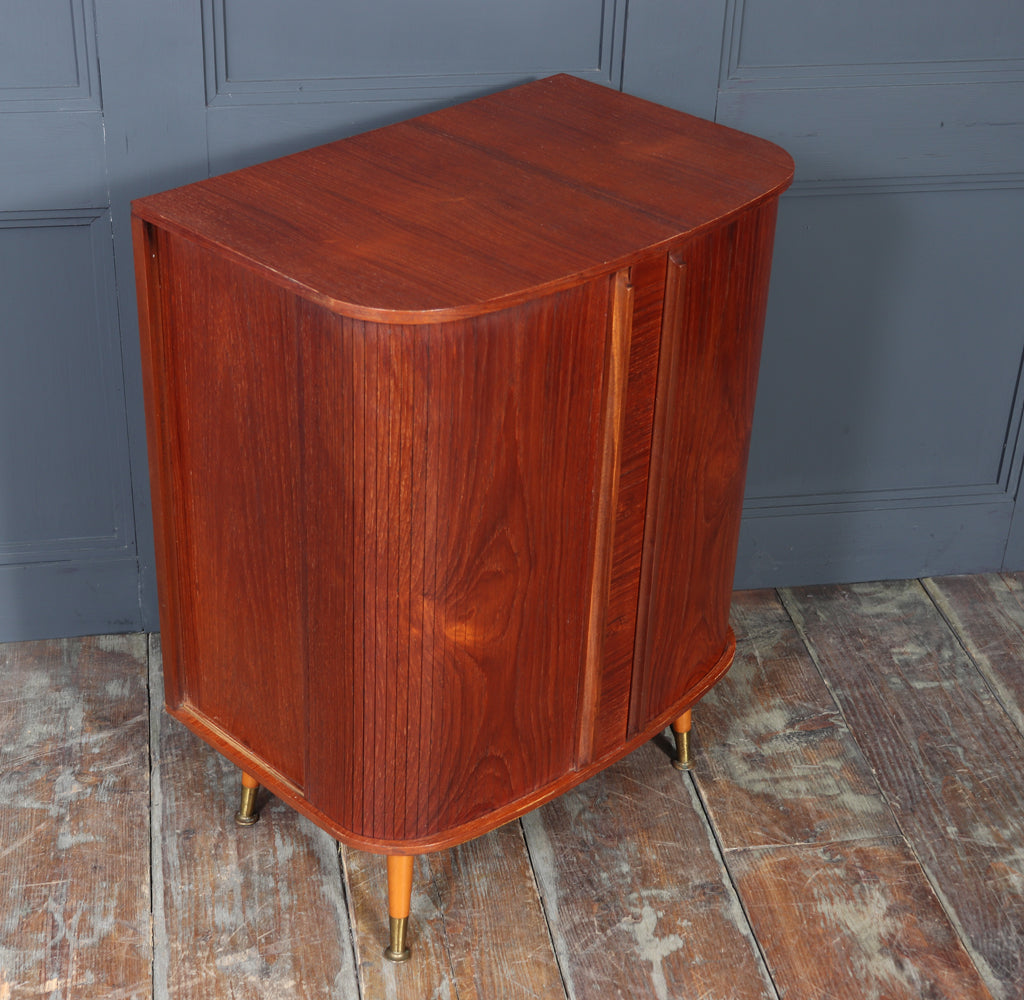 Mid-Century Teak Cocktail Cabinet