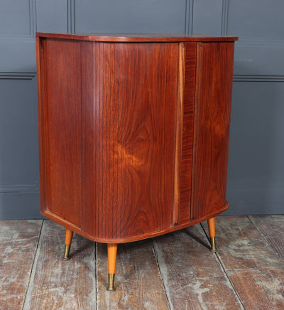 Mid-Century Teak Cocktail Cabinet