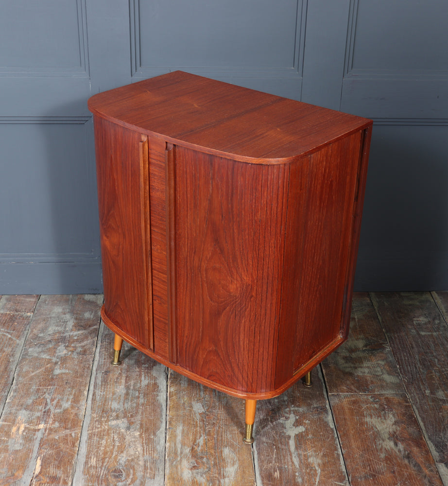Mid-Century Teak Cocktail Cabinet