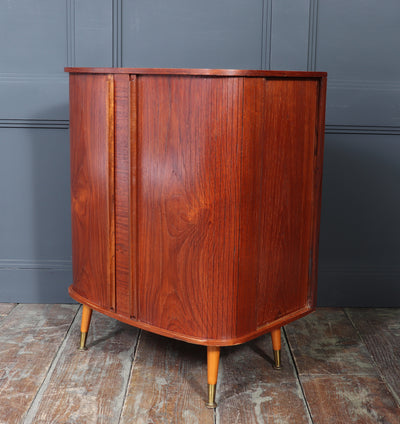 Mid-Century Teak Cocktail Cabinet