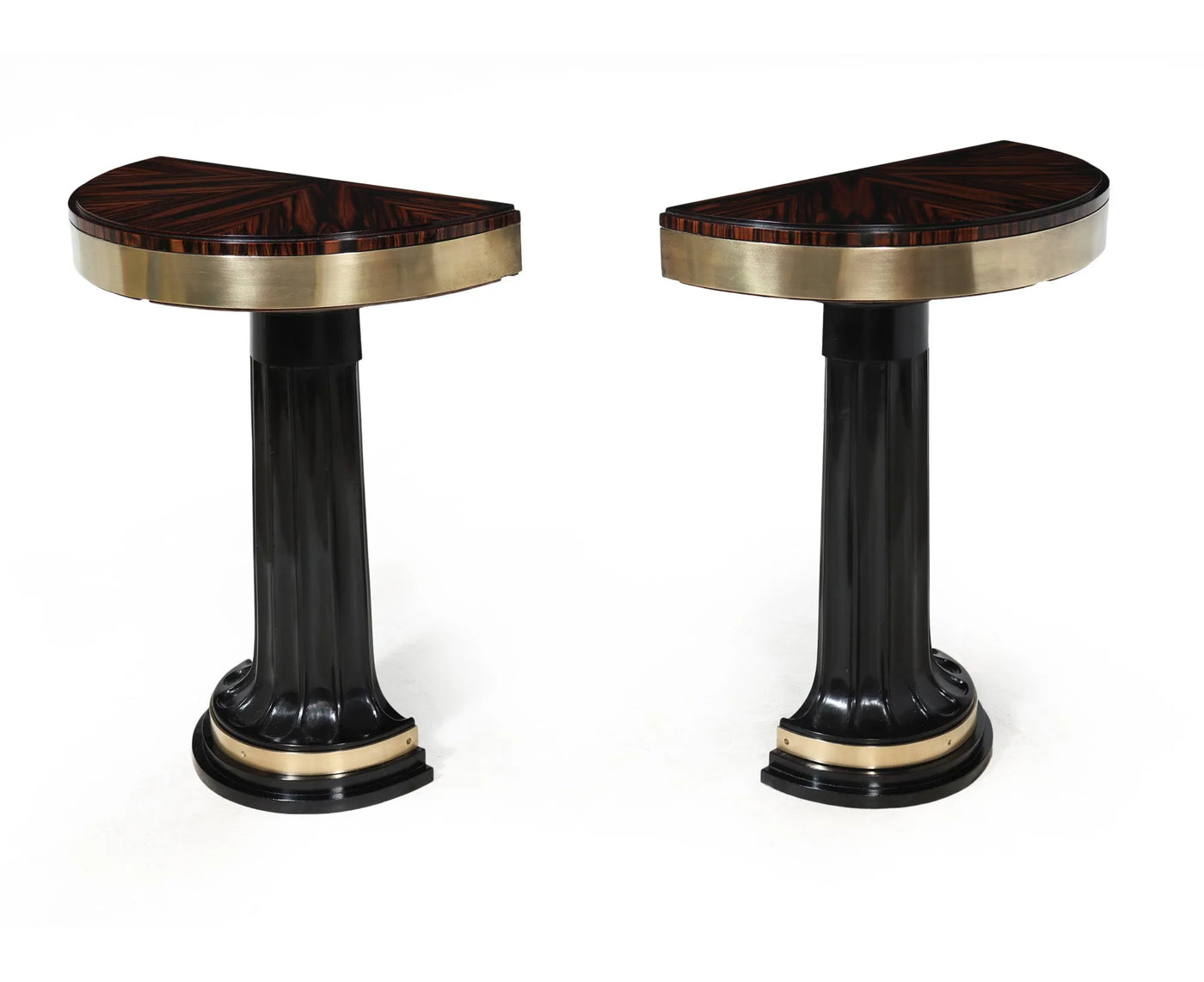  Italian Art Deco Console Tables side