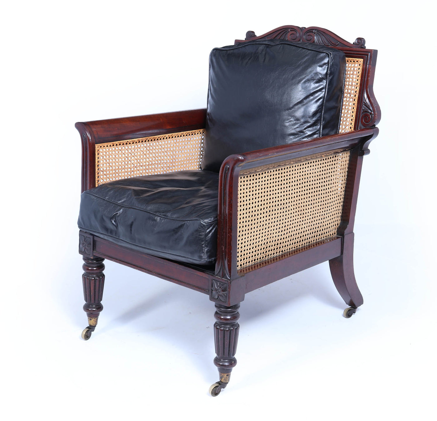 Pair of Regency Library Arm Chairs