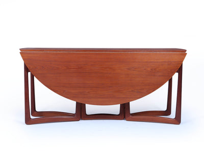 Teak Gateleg Dining Table by Hvidt & Mølgaard-Nielsen for France & Son