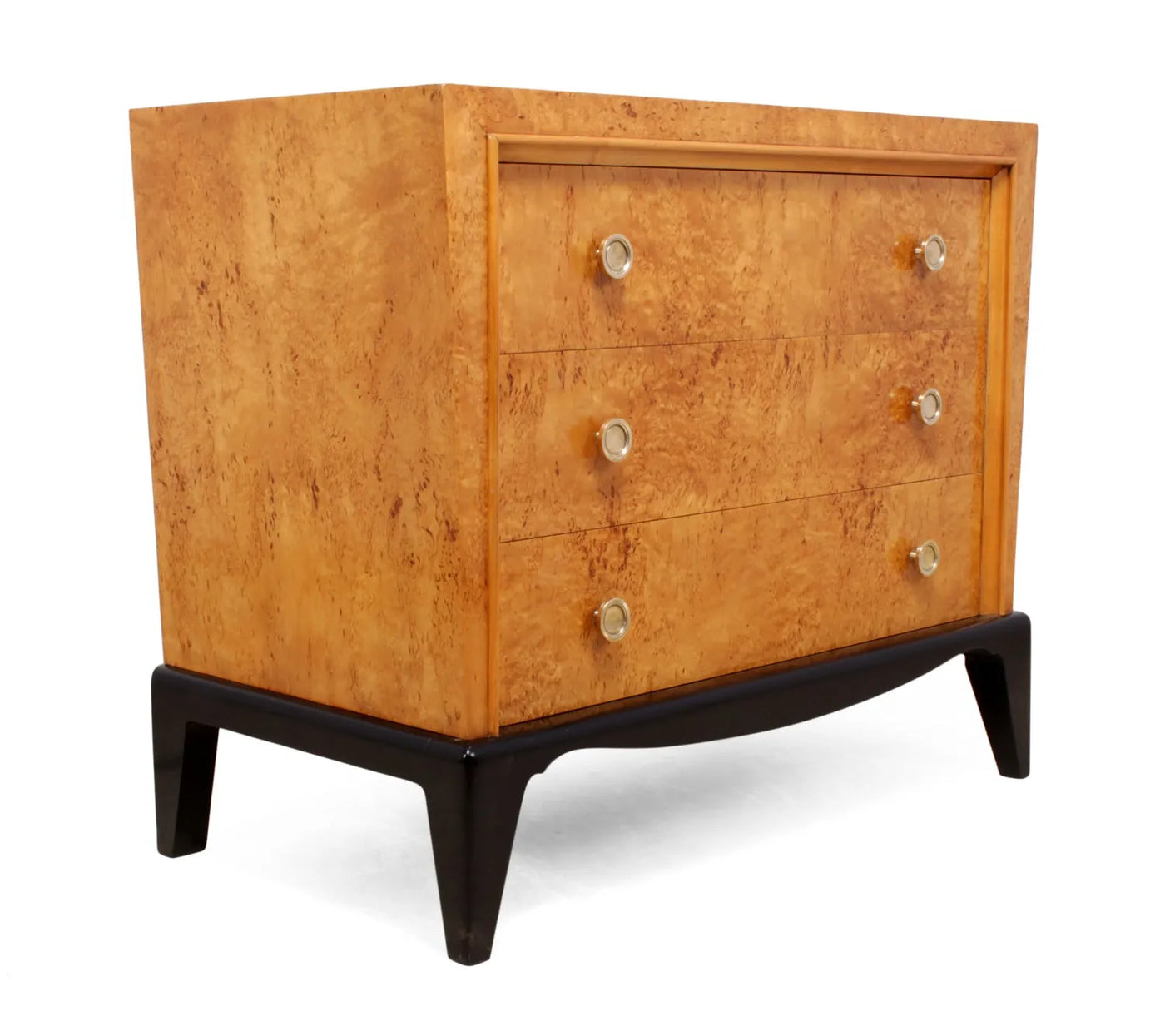 Art Deco Chest of Drawers in karelian Birch