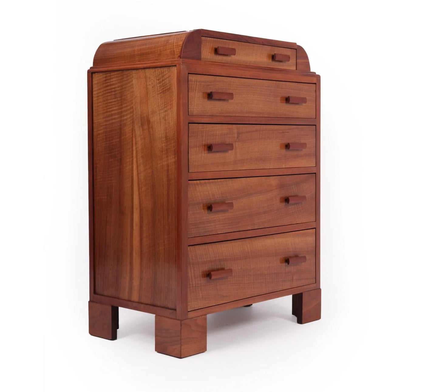 Art Deco Chest of Drawers in Walnut