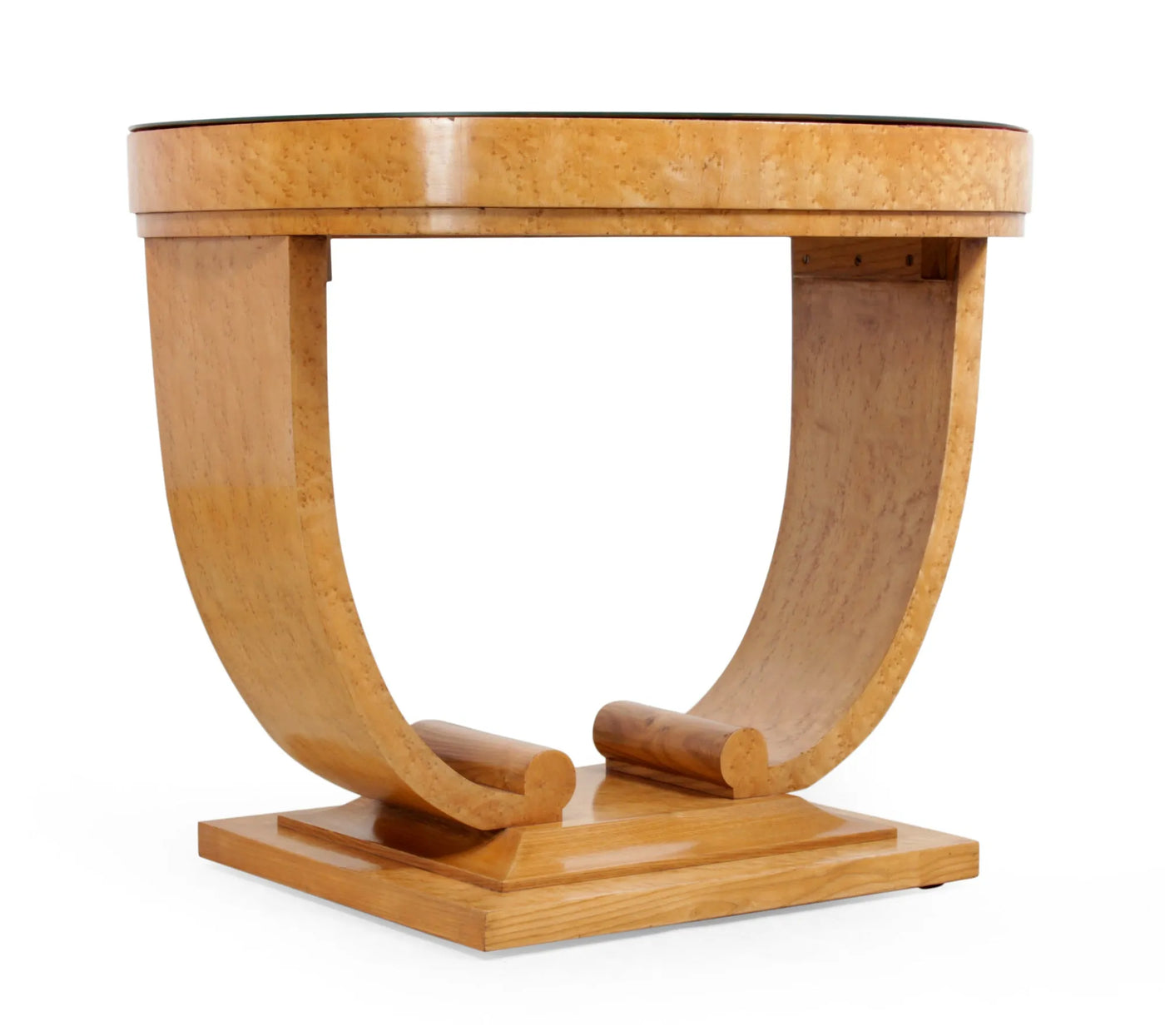 Art Deco Coffee Table in Birds Eye maple