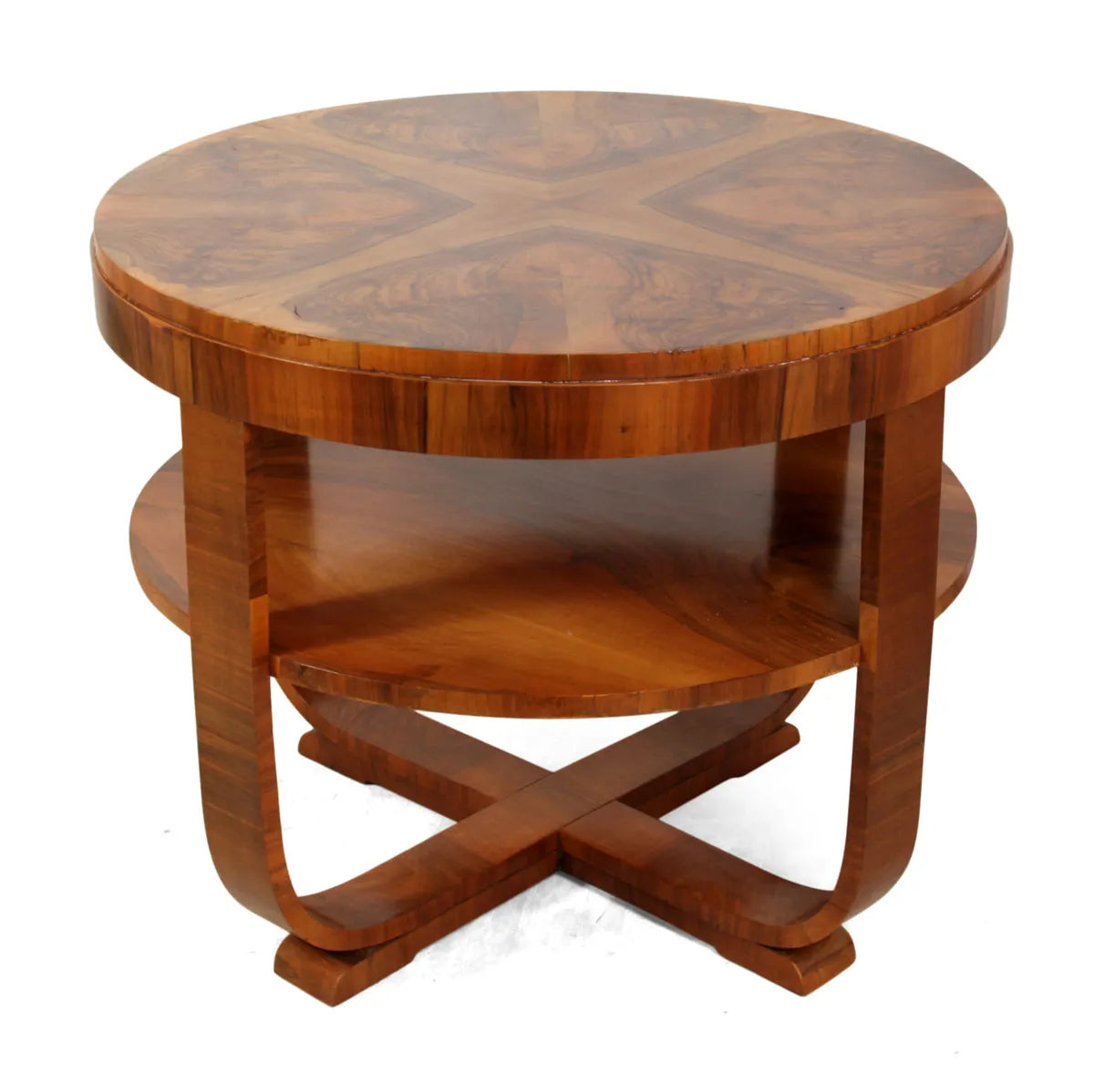 Art Deco Coffee Table in Walnut c1930