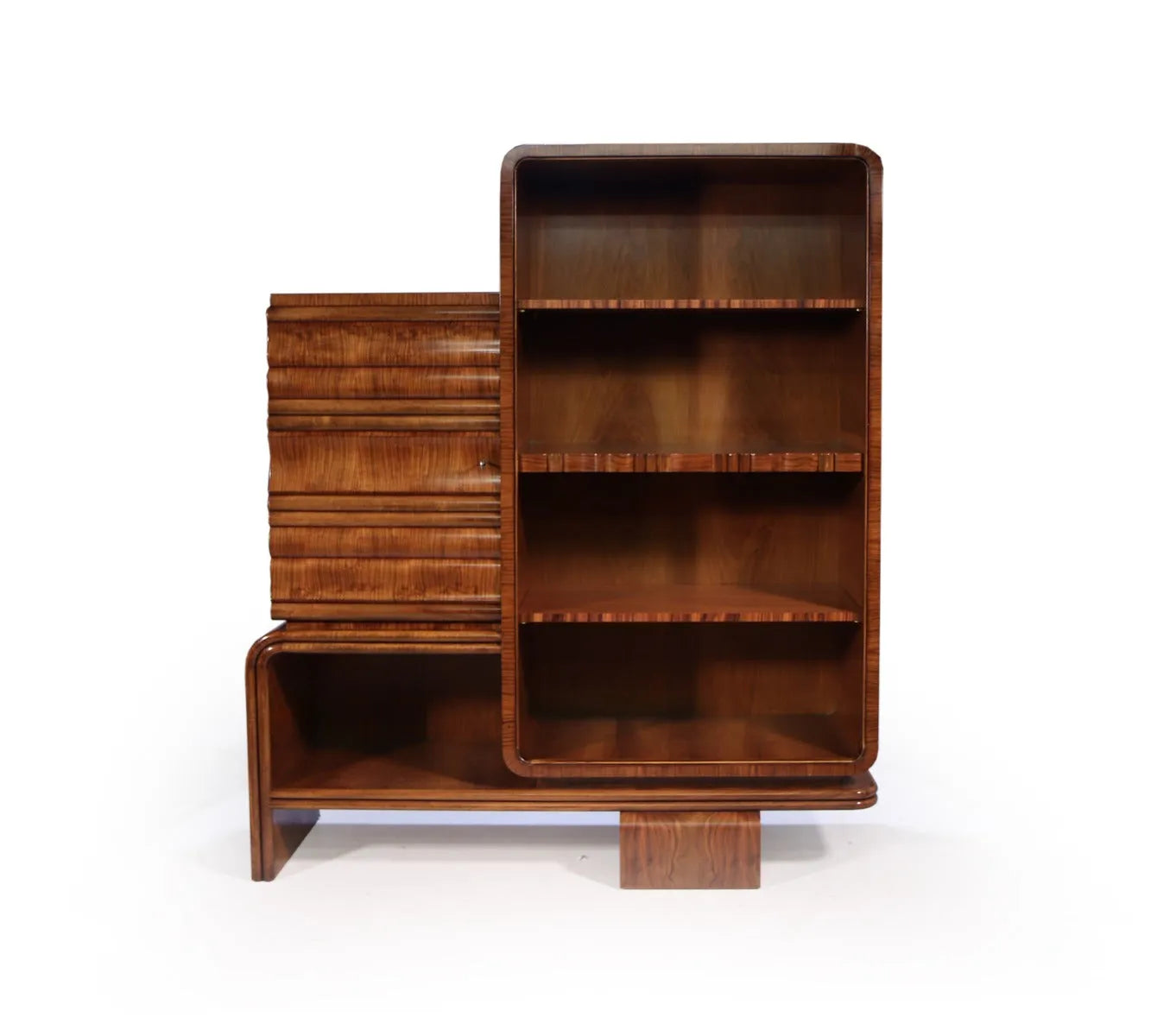 art deco bookcase