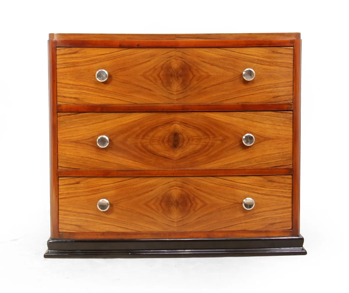 Art Deco Walnut Chest