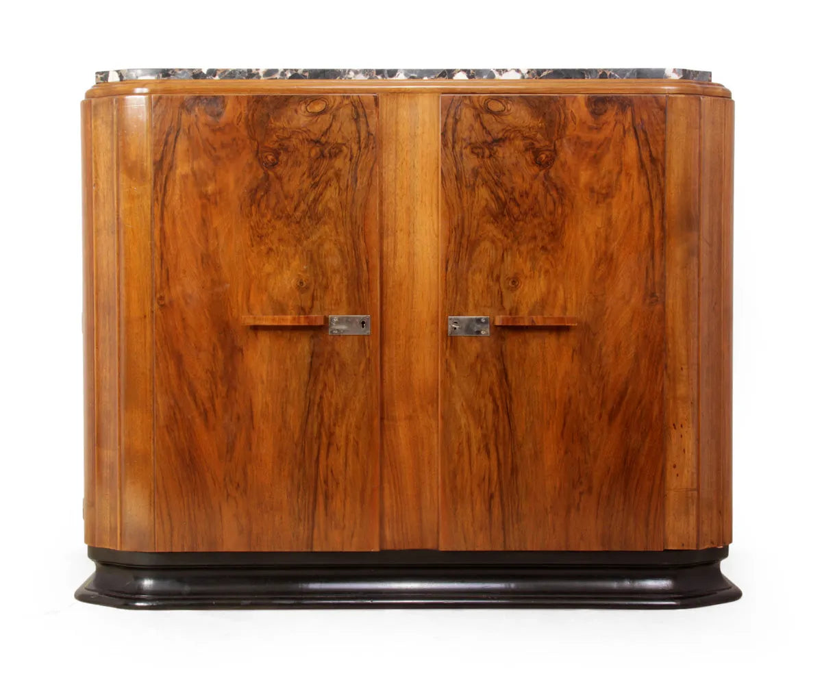 Art Deco Walnut Sideboard