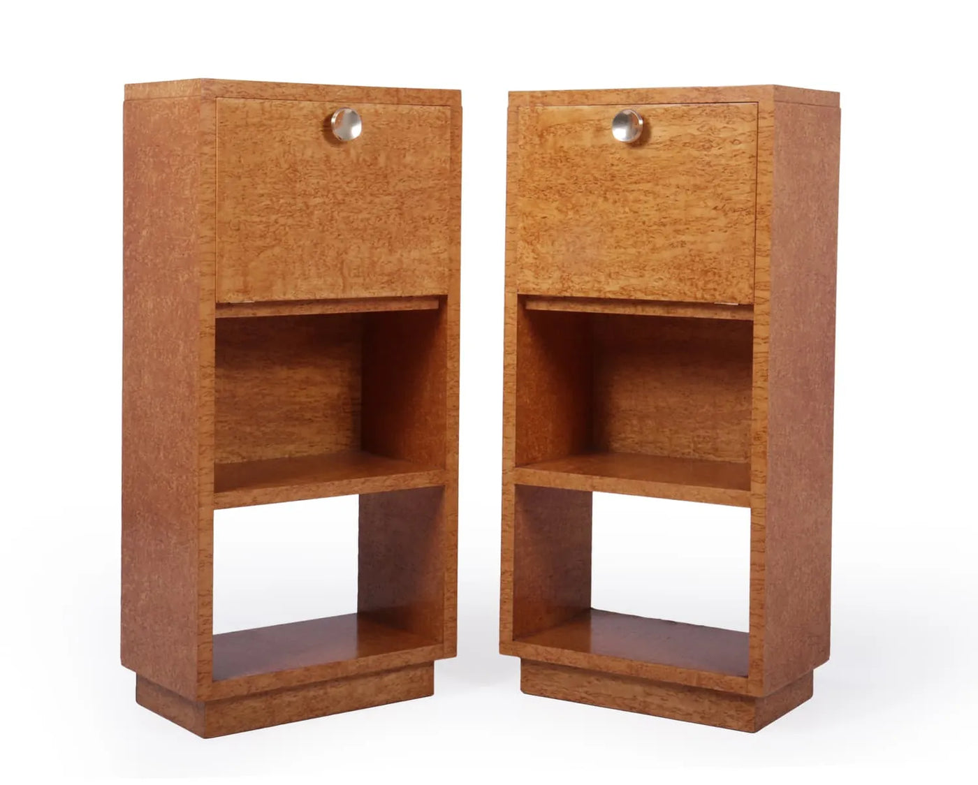 Bedside Cabinets in Karelian Birch