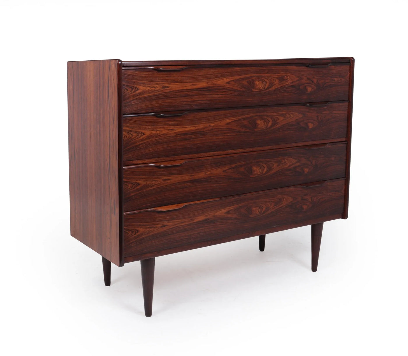 Danish Mid Century Chest of Drawers in Rosewood