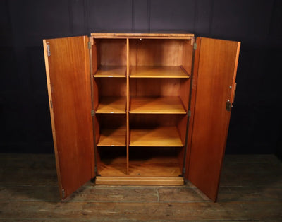 Art Deco Figured Walnut  Dressing cupboard