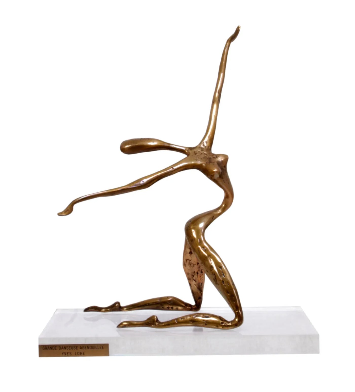 Bronze sculpture by Yves Lohe