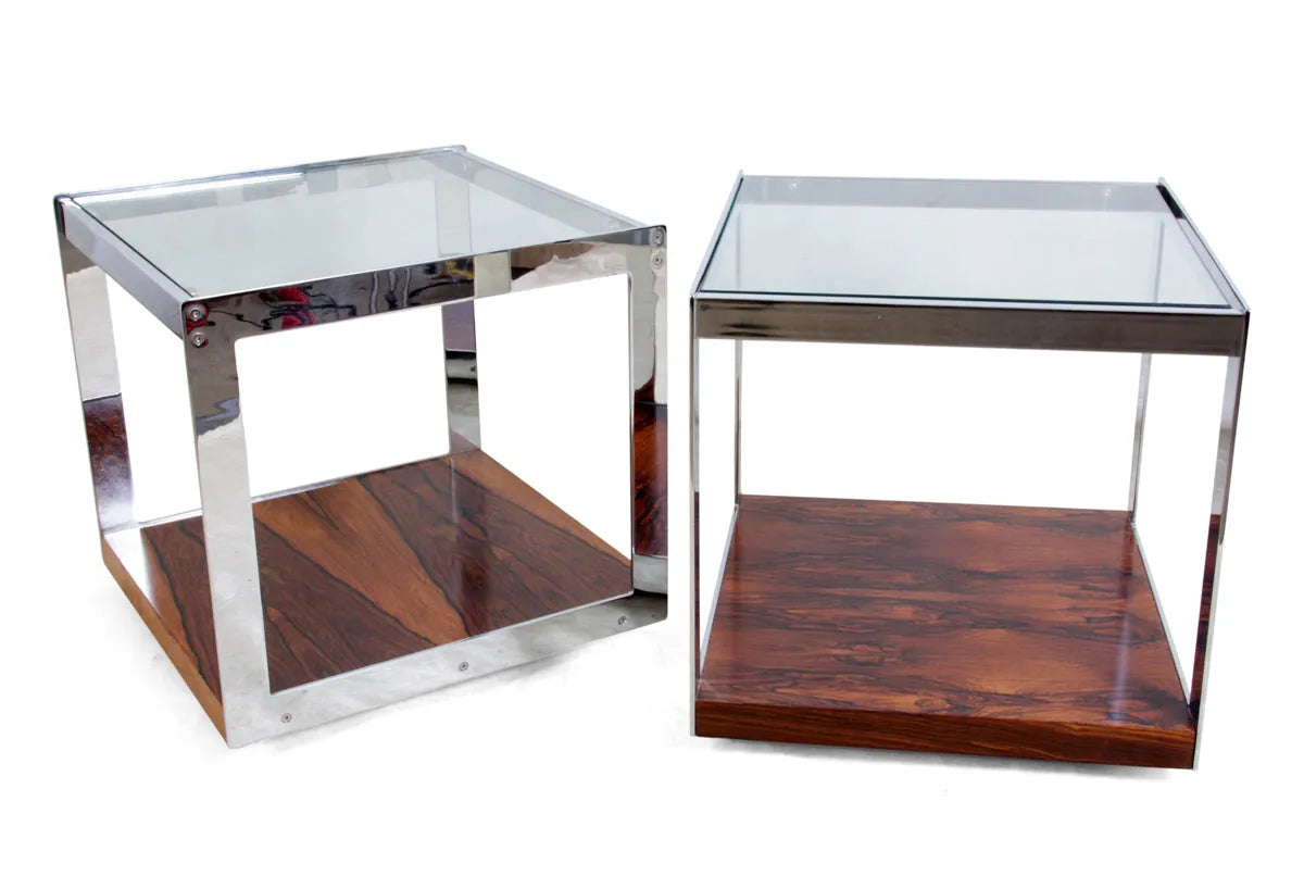 Pair of Side tables by Merrow Associates