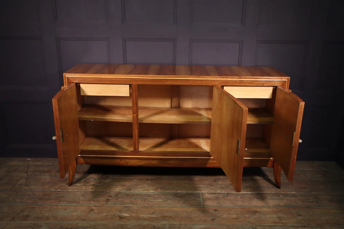 French Art Deco walnut Sideboard