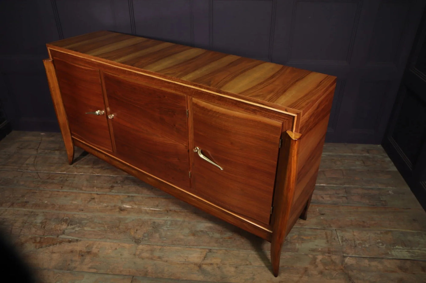 French Art Deco walnut Sideboard