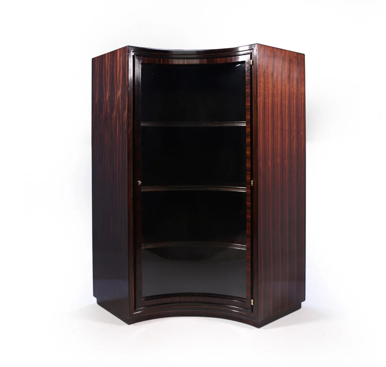 Art Deco Corner Cabinet  by Bruno Paul