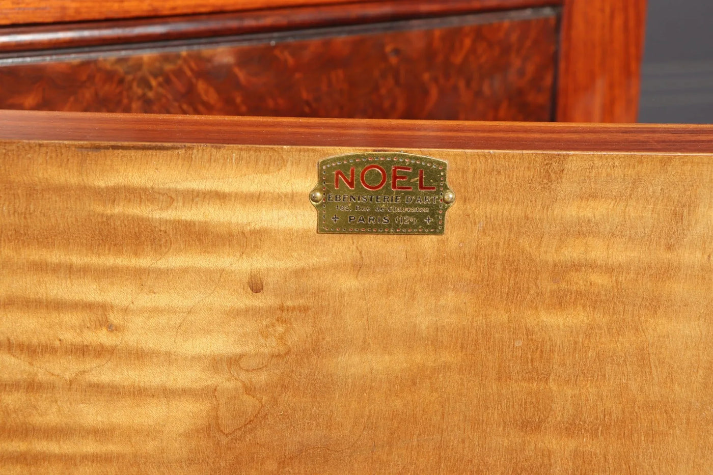 Art Deco Sideboard in Amboyna and Rosewood Paris - c1925