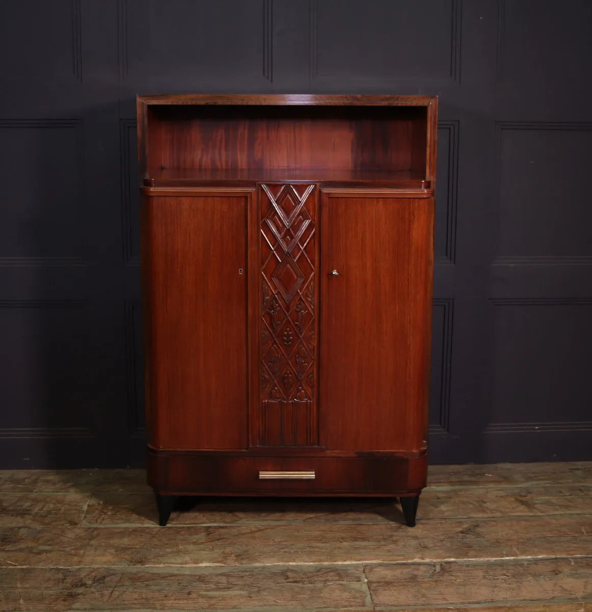 French Art Deco Rosewood Cabinet