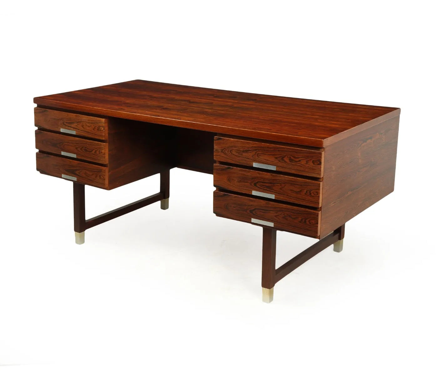 Mid Century Rosewood Desk EP401 by Eigil Petersens