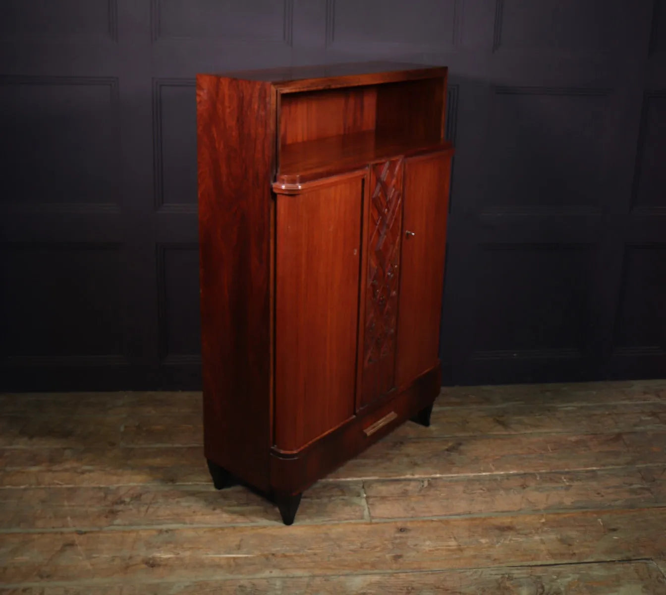 French Art Deco Rosewood Cabinet