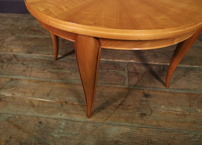 French art Deco Low Table in Cherry