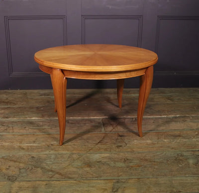 French art Deco Low Table in Cherry