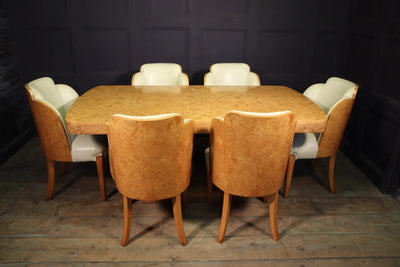 Art Deco Dining Table and Chairs by Epstein