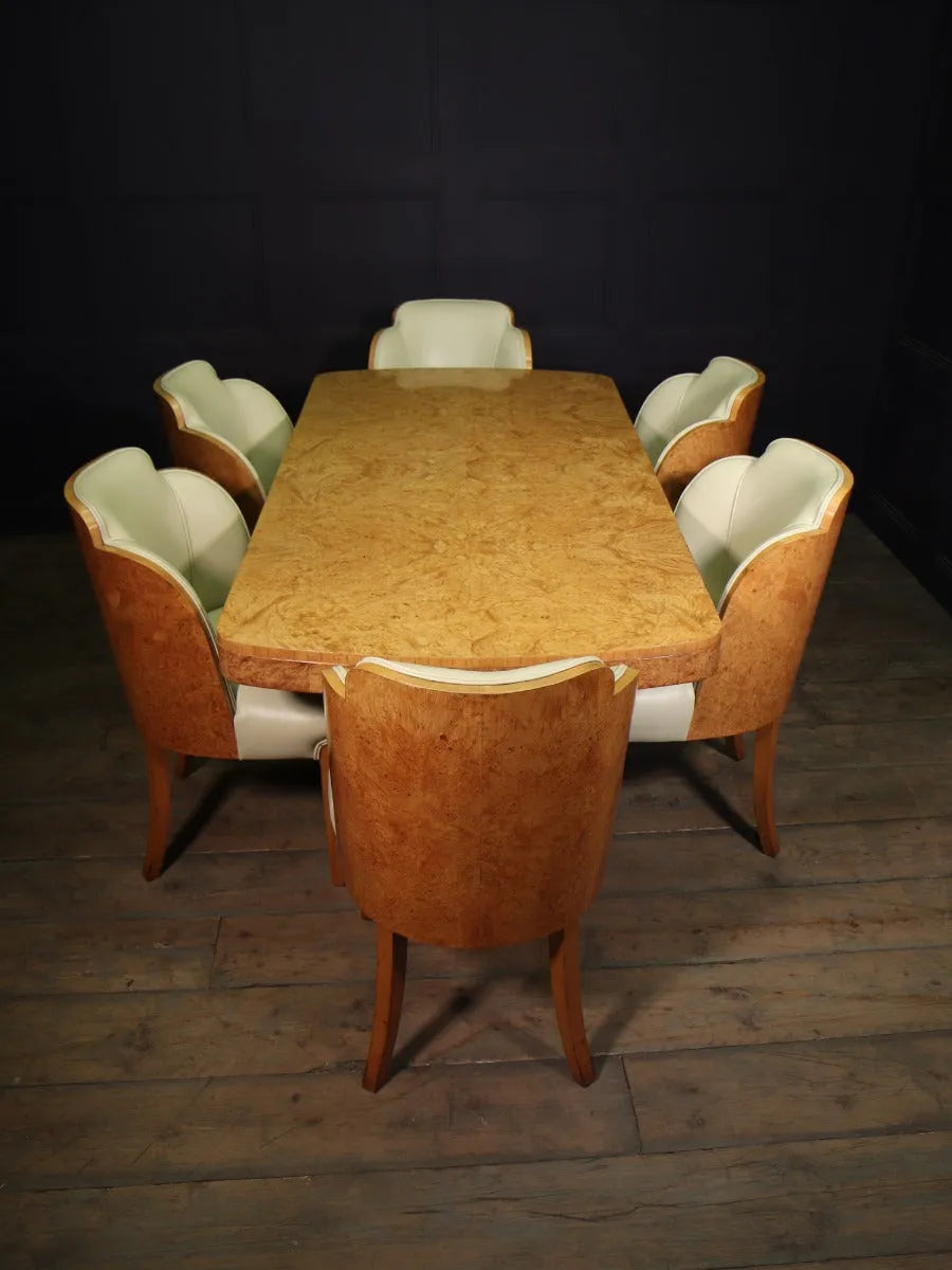 epstein dining suite burr maple top