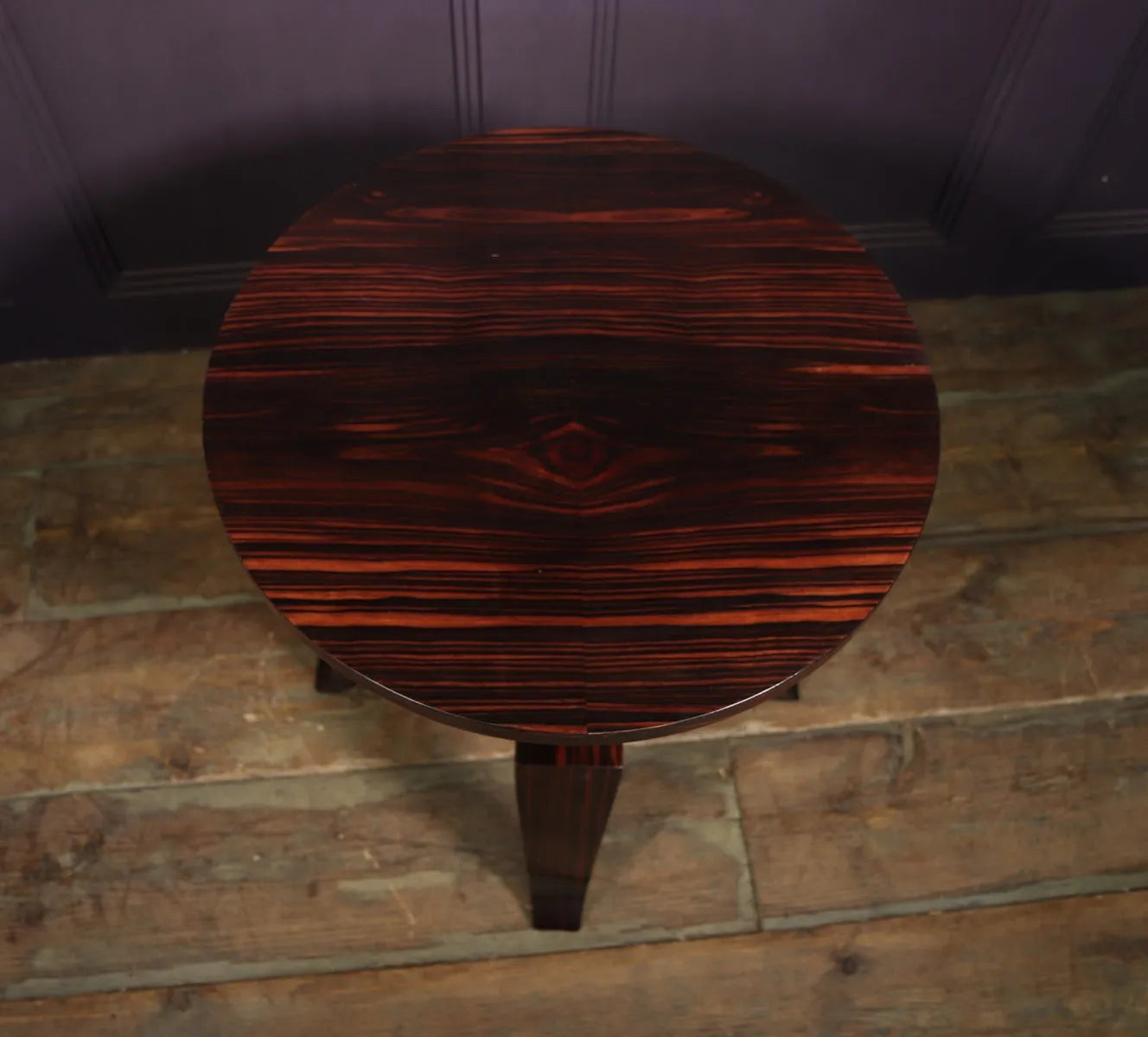 Art Deco Macassar Ebony Table