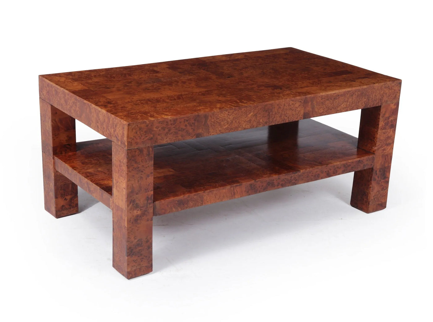 Italian Coffee Table in Burr Yew