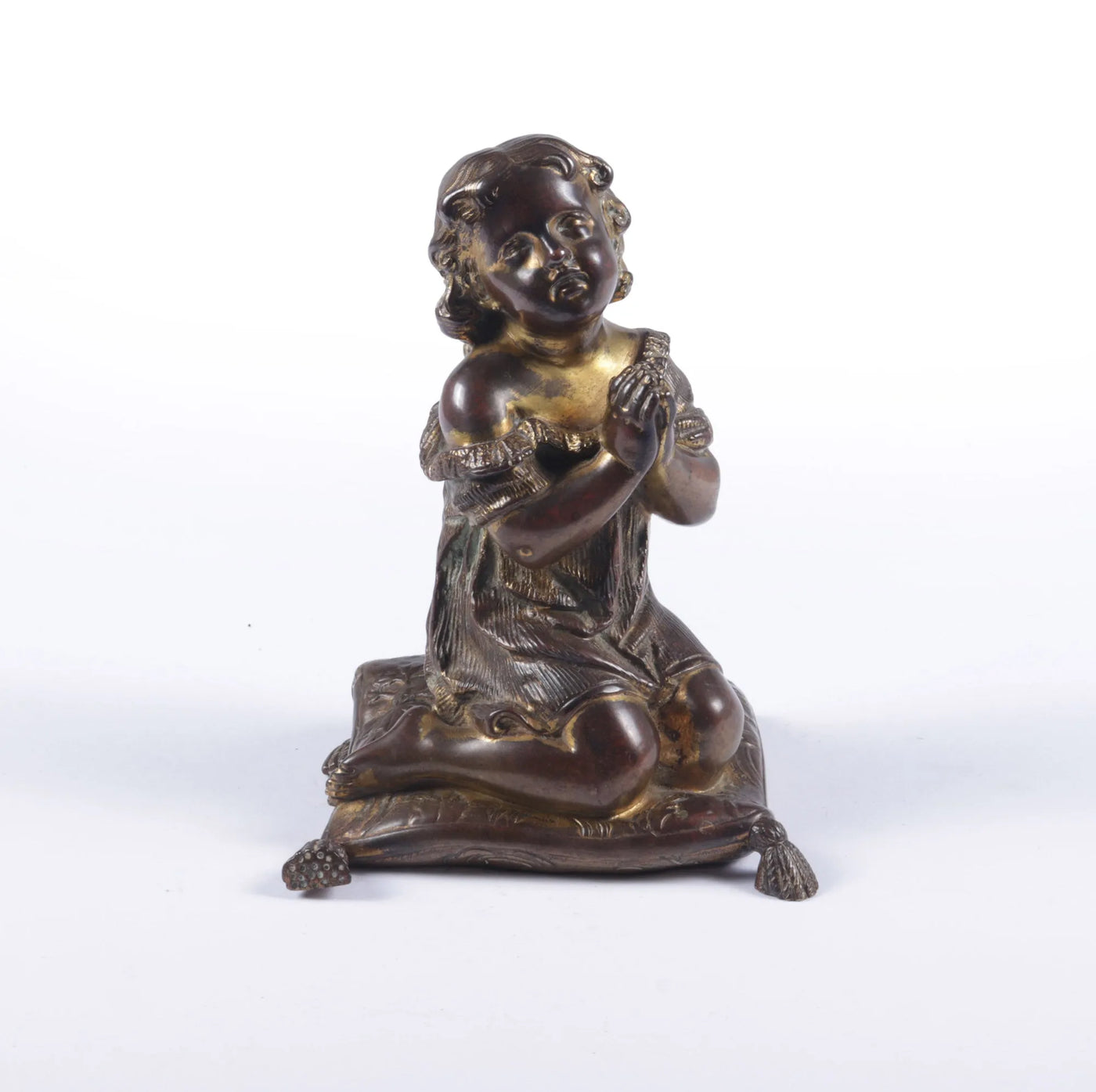 Italian Gilt Bronze Cherub c1860