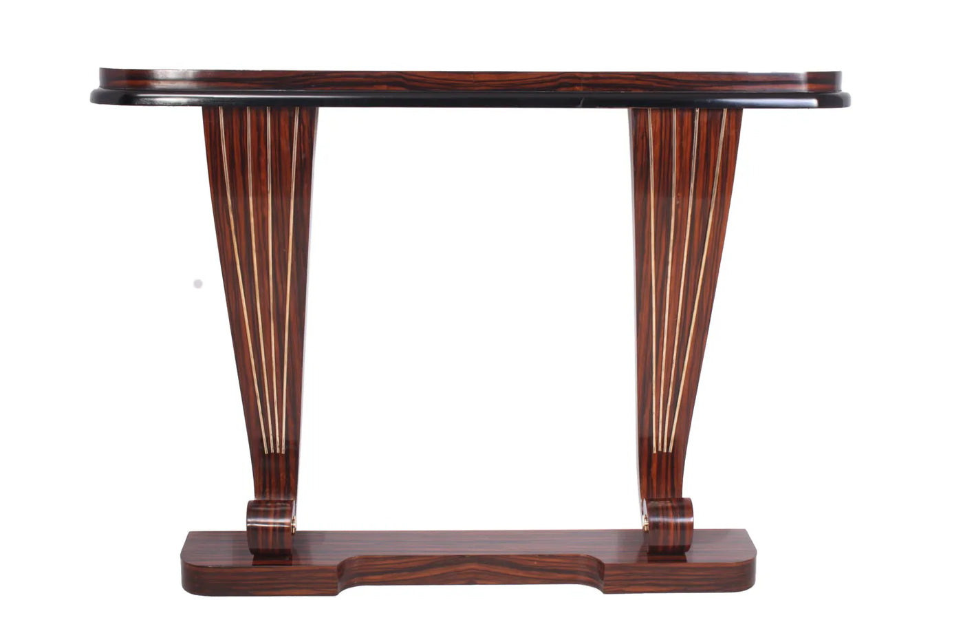 Art Deco Macassar Ebony Console Table