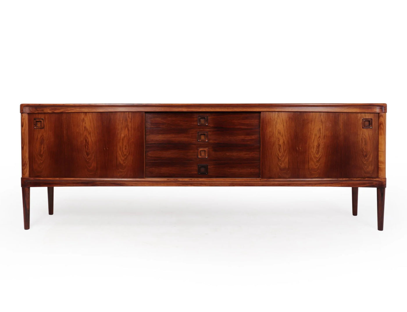 Mid Century Modern Rosewood Sideboard by Klein for Bramin